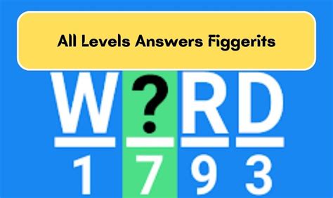 Figgerits Level 73 .